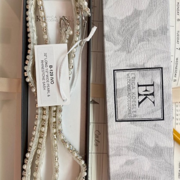 Erica Koesler Bridal Dress Sash